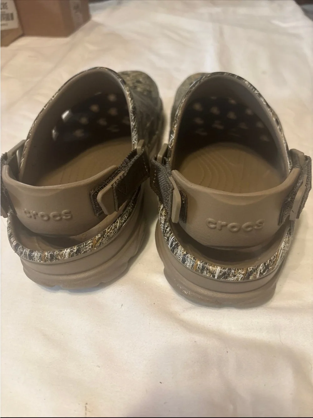 Slip-On Clog in Brown Camouflage - Picture 3 of 3